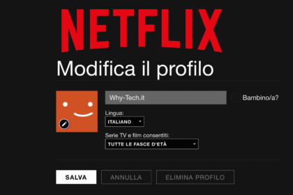 Come cambiare l’immagine del profilo su Netflix