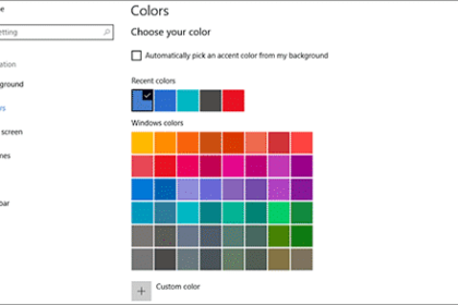 Come modificare la colorazione della barra app su Windows 10